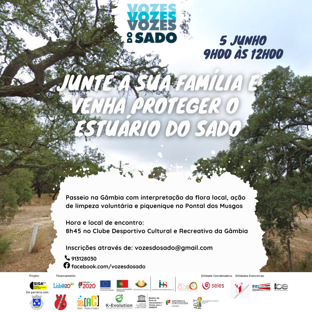 Cartaz vozes do Sado
